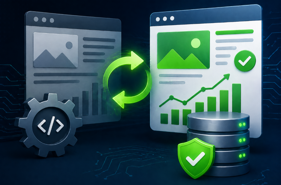 Reotimizacao tecnica e atualizacao de dados vitais